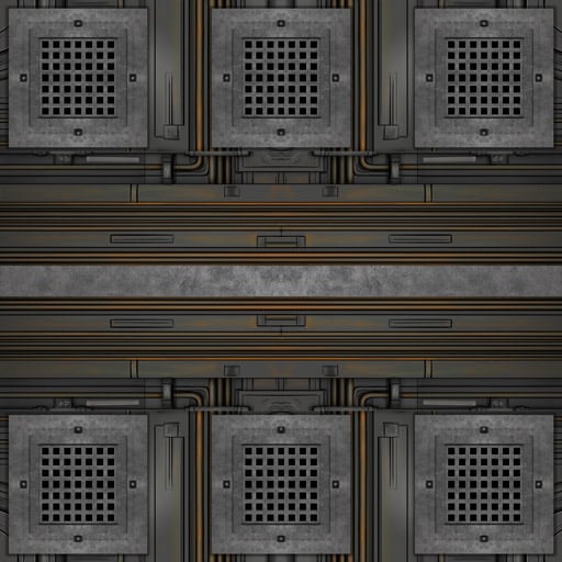 DRONEFACE texture preview at 512 x 512